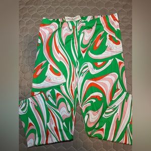 Emilio Pucci vortici-print leggings